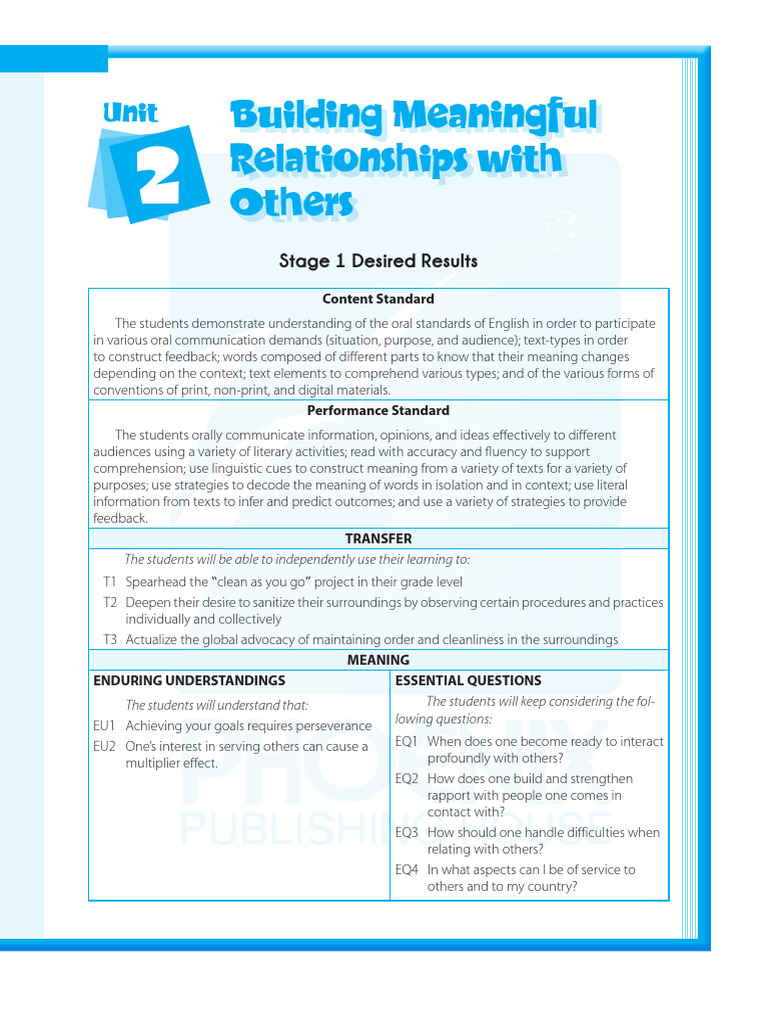 PWR 5 3e Stages1and2 U2 Reviewed | PDF | Reading Comprehension | Learning