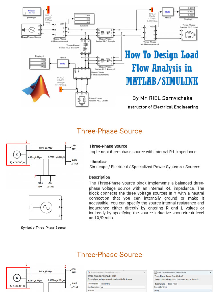 Three-Phase Electrical Source Implementation | PDF | Electrical ...