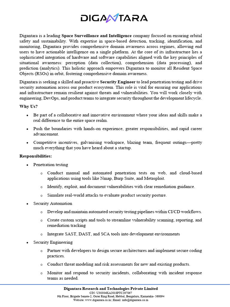 Security Engineer JD - CDC | PDF | Computer Security | Security