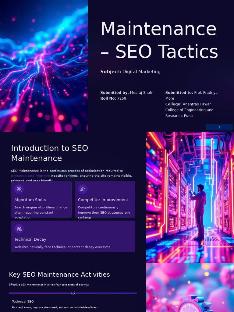 Essential SEO Maintenance Strategies | PDF | Search Engine Optimization ...