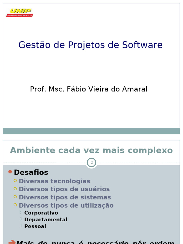 Gestão Eficiente de Projetos de Software | PDF | Qualidade (negócios ...
