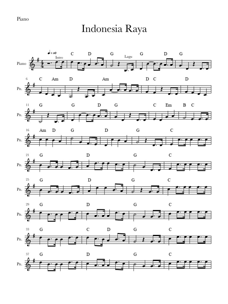 Indonesia Raya | PDF