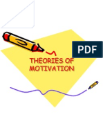 Theories of Motivation