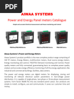 EM6400NG Multi-Function Power Meter | PDF | Ac Power | Alternating Current