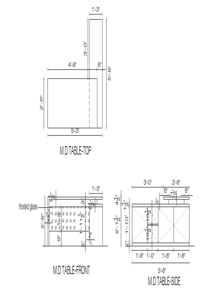 M.D Table | PDF