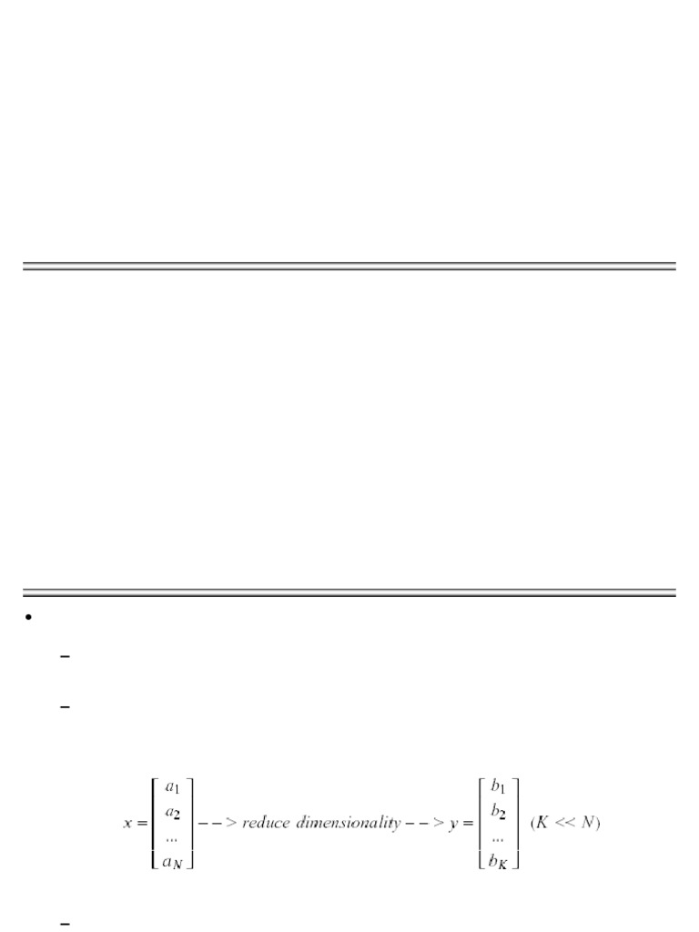 PCA and LDA for Dimensionality Reduction | PDF | Principal Component ...