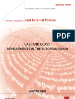 Policy Department External Policies: UAV and Ucav: Developments in The European Union