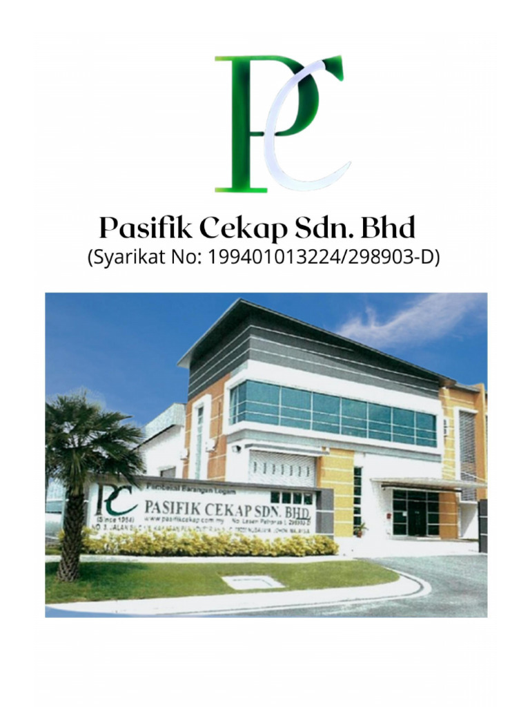 Pasifik Cekap Co. Profile | PDF