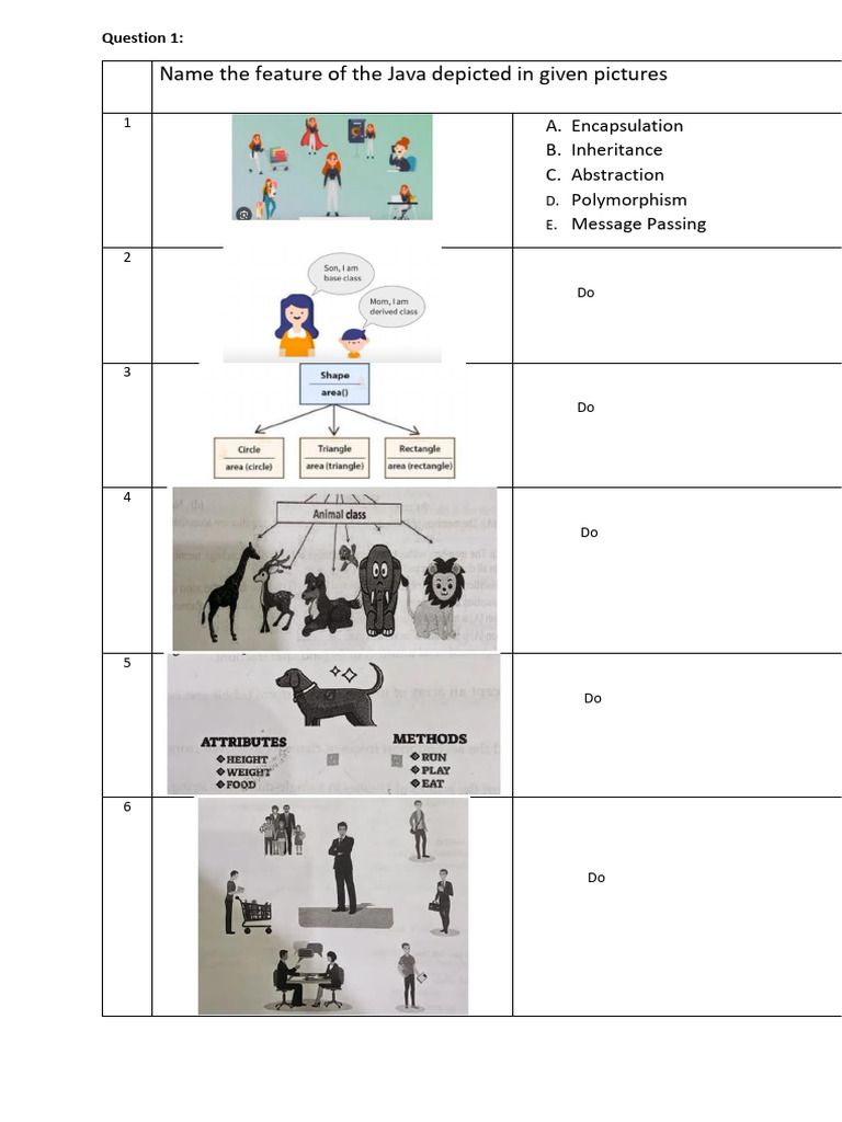 10th Picture Based Questions | PDF