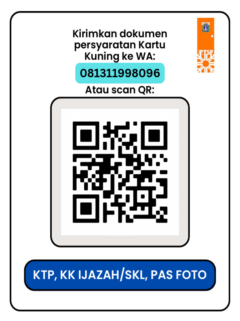 Blue and White Simple Information Scan QR Code Business Instagram Post ...