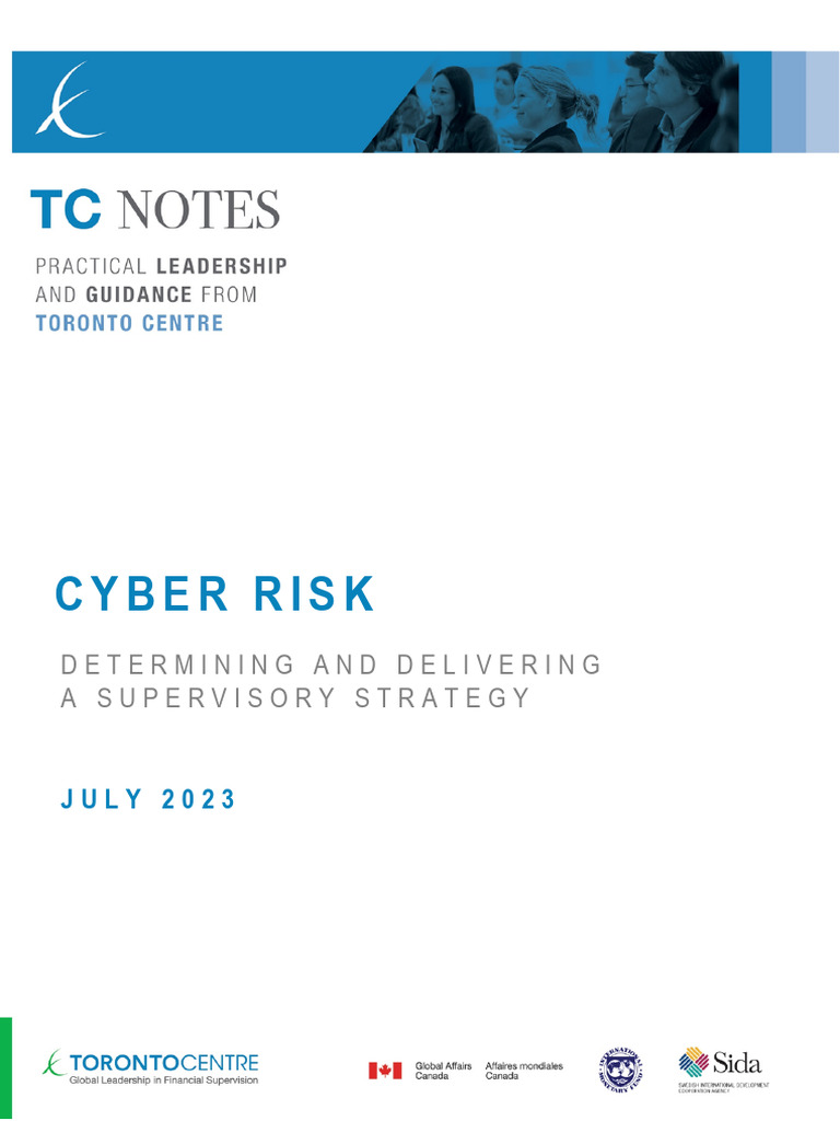 TC - Cyber Risk Determining and Delivering A Supervisory Strategy Copy ...