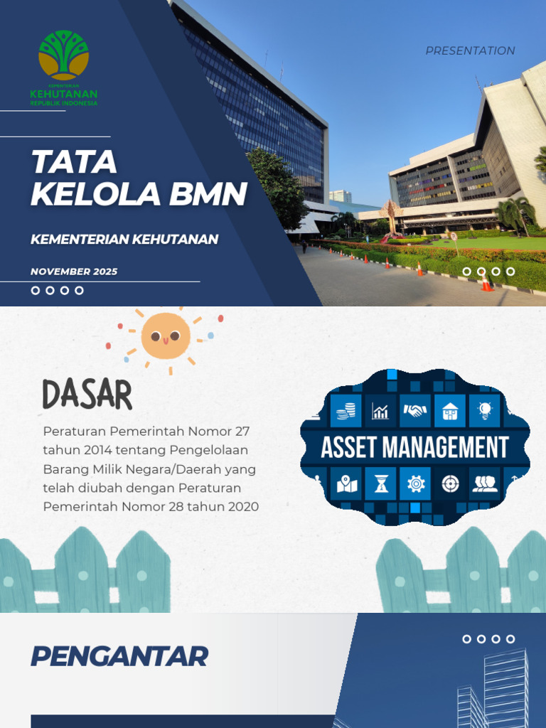 Tata Kelola BMN Kementerian Kehutanan | PDF