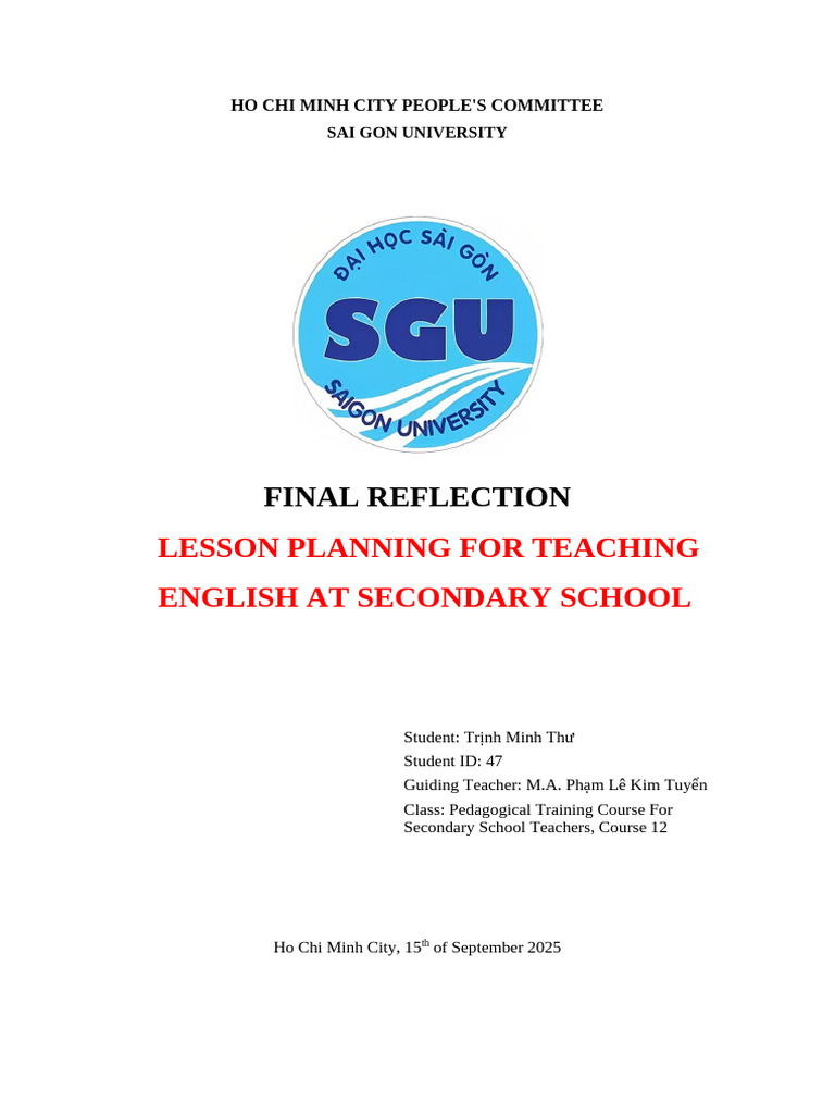 Effective English Lesson Planning Insights | PDF | Classroom Management ...