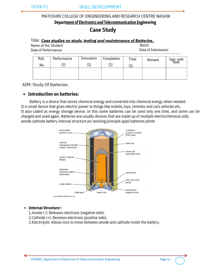 Comprehensive Guide to Battery Types | PDF | Rechargeable Battery | Anode