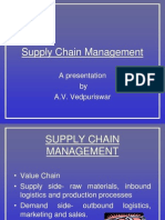 Supply Chain Management: A Presentation by A.V. Vedpuriswar