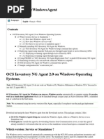 Documentation - WindowsAgent - OCS Inventory NG