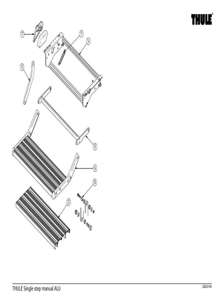 Spare Parts Single Step Manual 2S610-00 | PDF