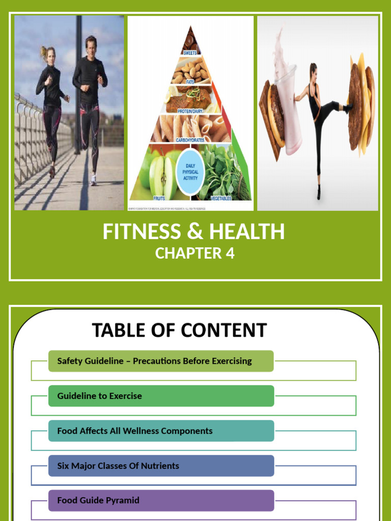Exercise Safety and Nutrition Guidelines | PDF | Fat | Carbohydrates