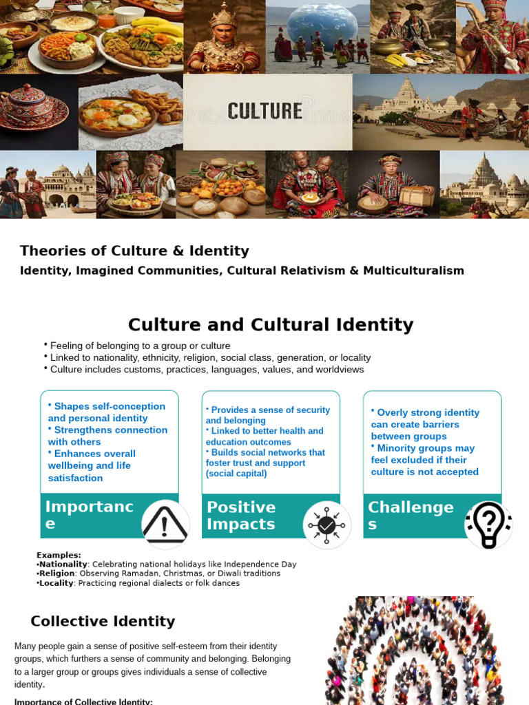Culture and Identity Theories Explained | PDF | Multiculturalism ...