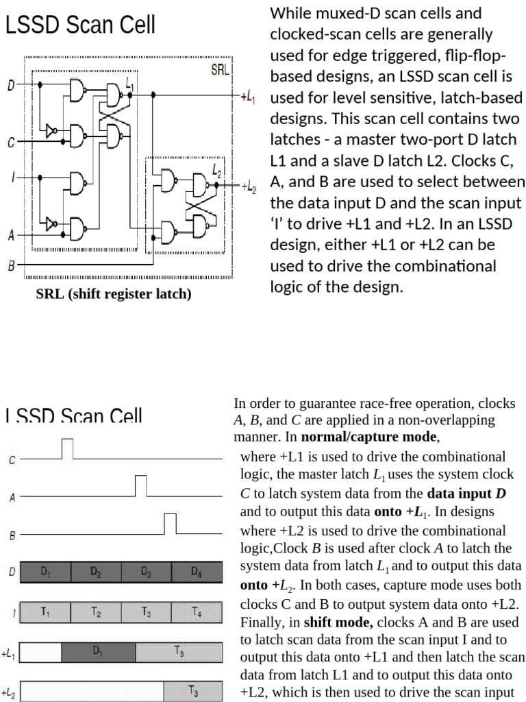 LSSD Scan Cell Overview and Benefits | PDF | Computer Data | Computing