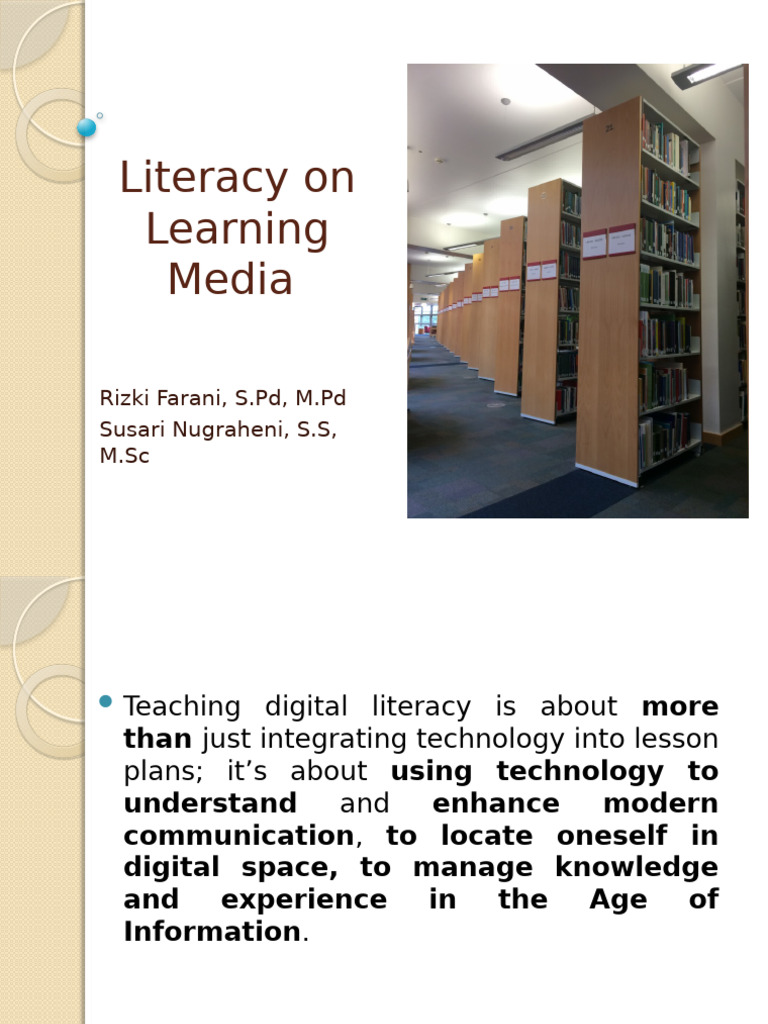 Enhancing Digital Literacy in Education | PDF | Literacy | Information