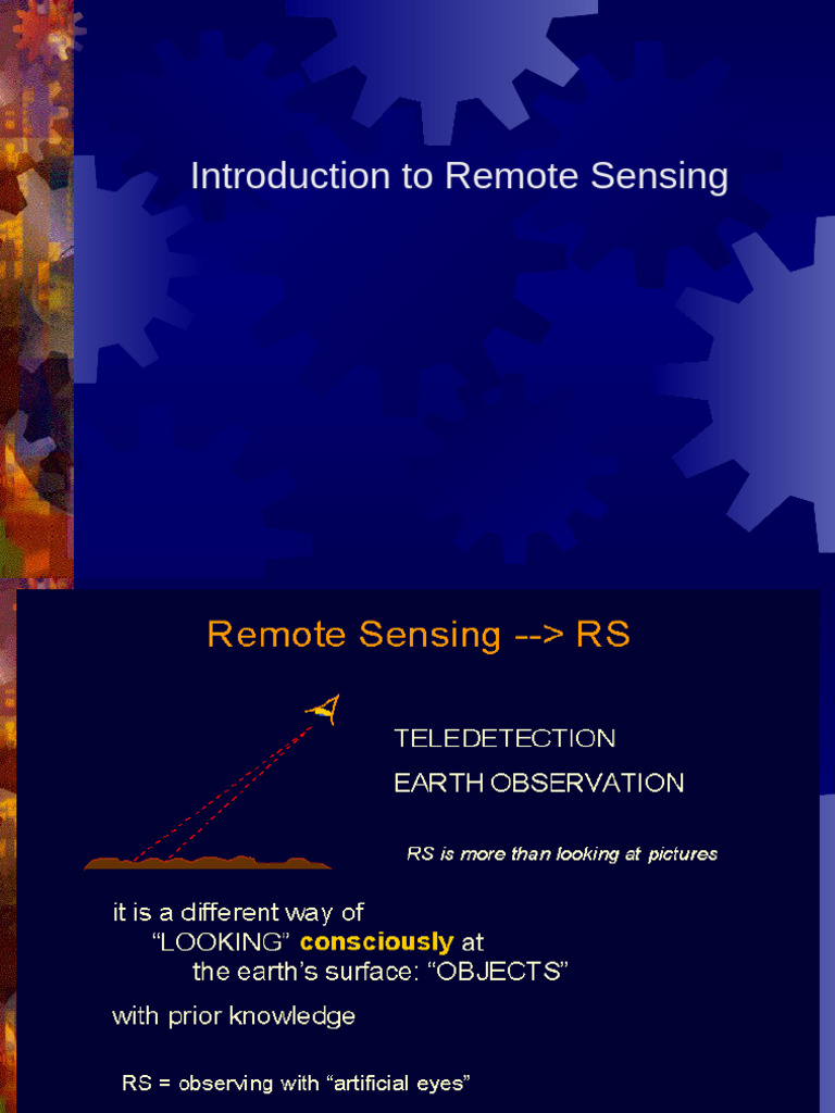 Understanding Remote Sensing Basics | PDF | Atoms | Electron