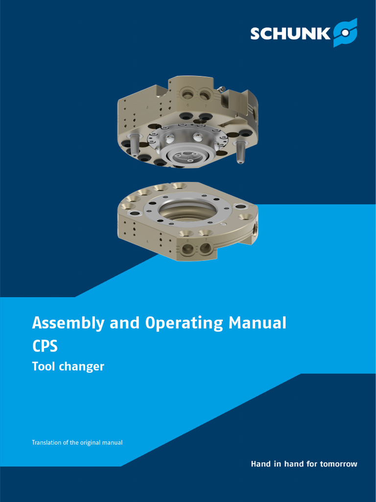 CPS Tool Changer Manual | PDF | Personal Protective Equipment | Safety