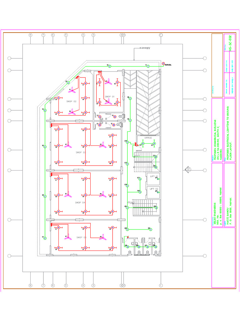 Hm-Sc-E02 Lighting Ground Floor | PDF