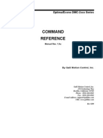 Command Reference: Optima/Econo DMC-2xxx Series