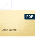 Market Selection