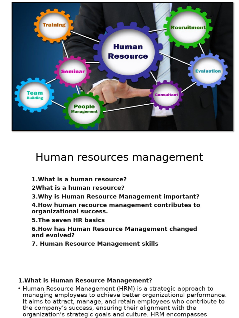 Human Resource Management Essentials | PDF | Human Resource Management ...