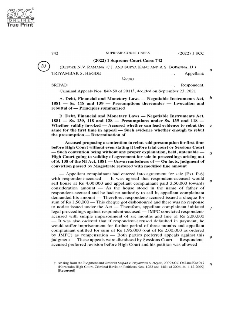 Modak Judgment Analysis: SCC 1, 2008 | PDF | Supreme Court Of The ...