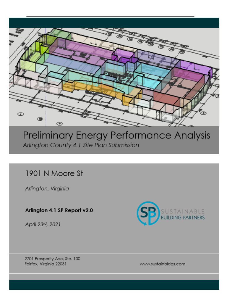 Energy Performance Analysis for Arlington Project | PDF | Building ...