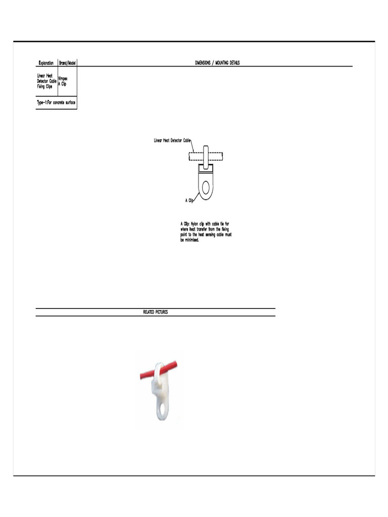 Linear Heat Cable | PDF