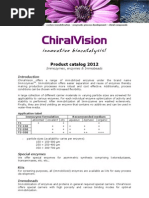 ChiralVision Product List