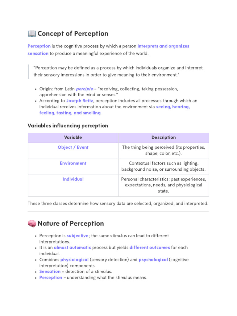 2.4 | PDF | Perception | Senses
