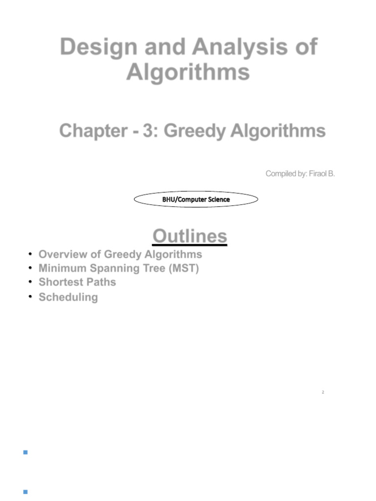Greedy Algorithms Explained: Concepts & Examples | PDF | Computational ...
