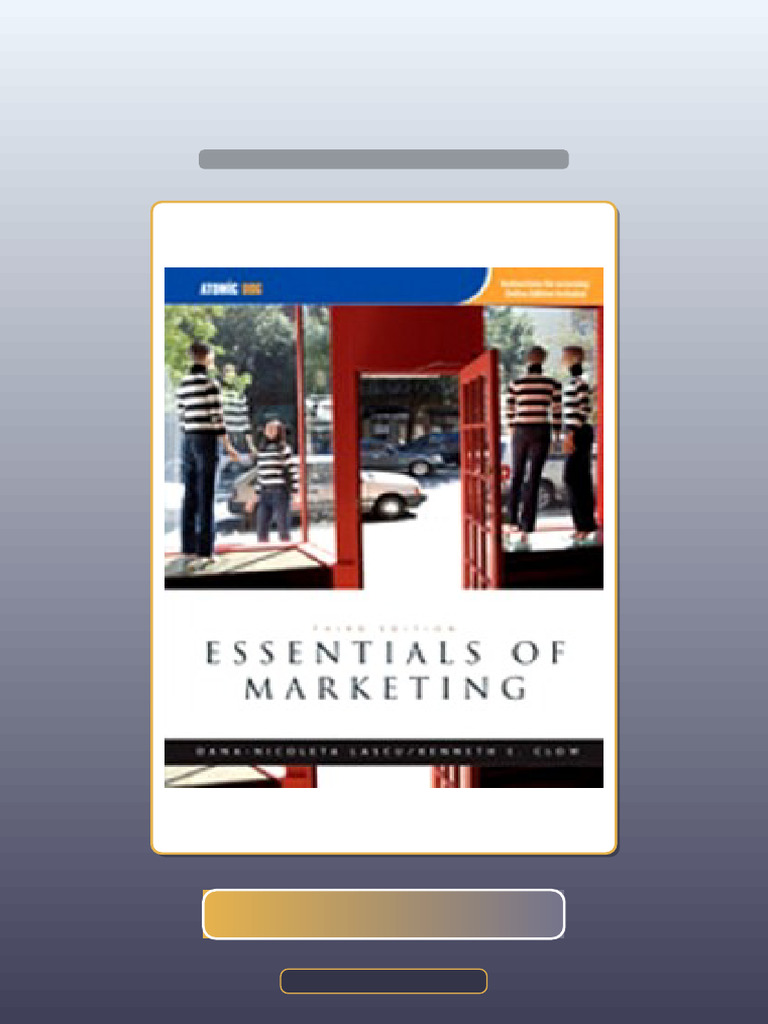 Answers For Essentials of Marketing 3rd Edition Lascu | PDF | Marketing | Market Segmentation