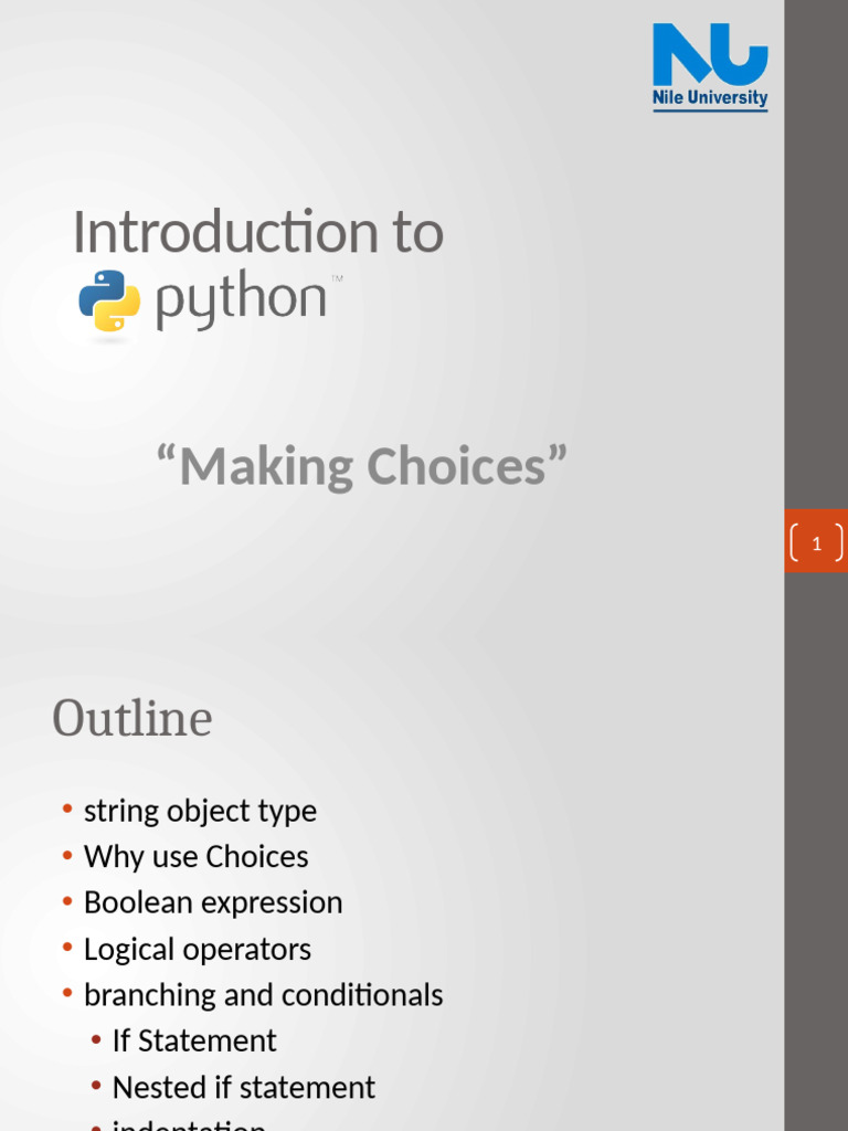 Python String and Conditional Basics | PDF | Boolean Data Type | String ...