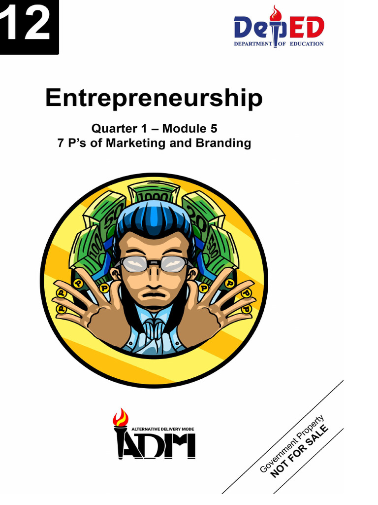 Entrepreneurship12q1 - Mod5 - 7Ps of Marketing and Branding | PDF ...