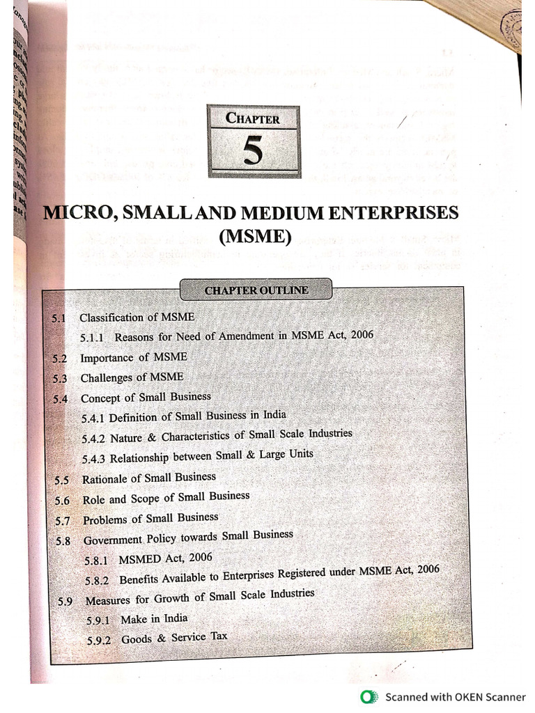 Msme | PDF
