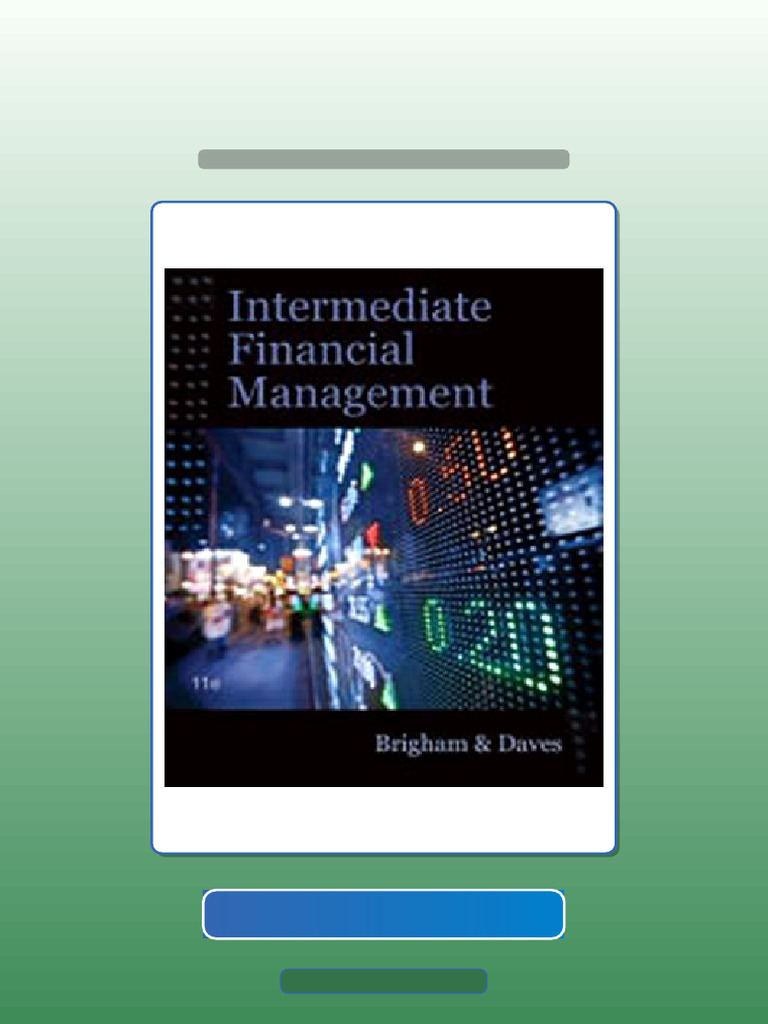 Answers For Intermediate Financial Management 11th Edition Eugene F Brigham Phillip R Daves ...