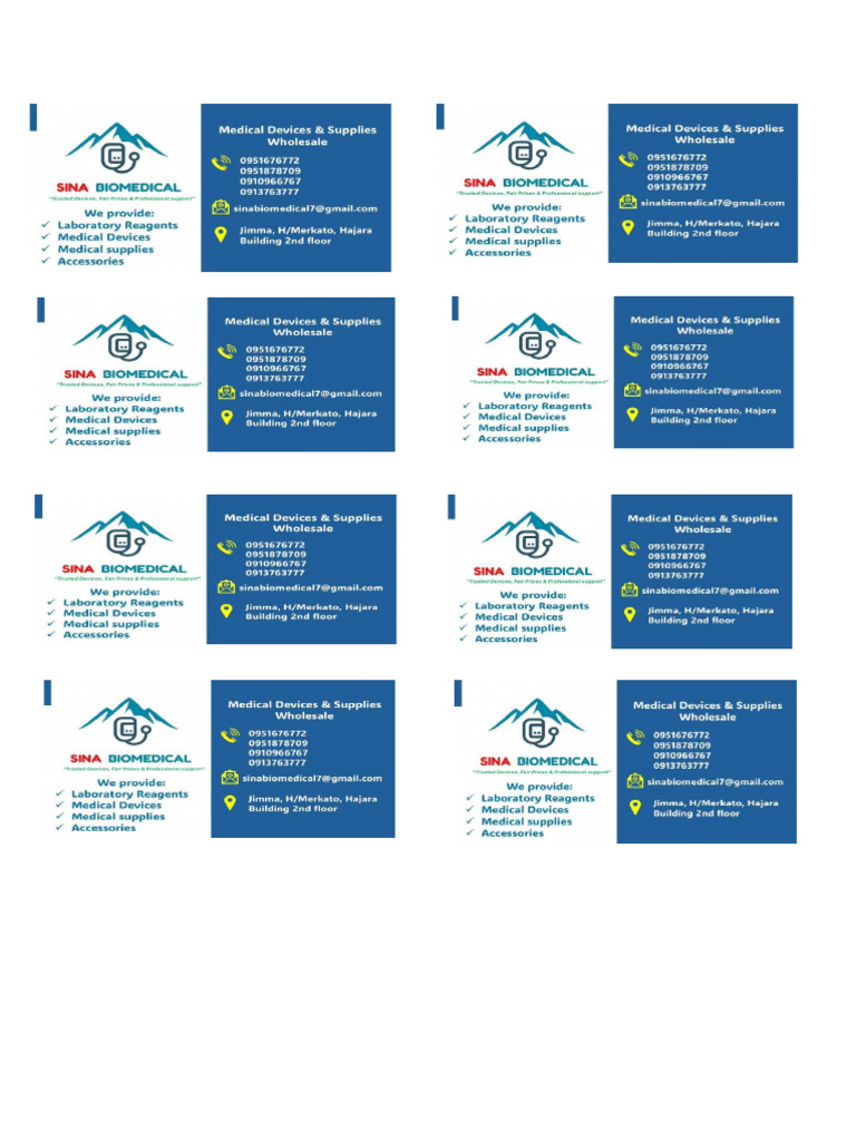 Business Card Multiple | PDF