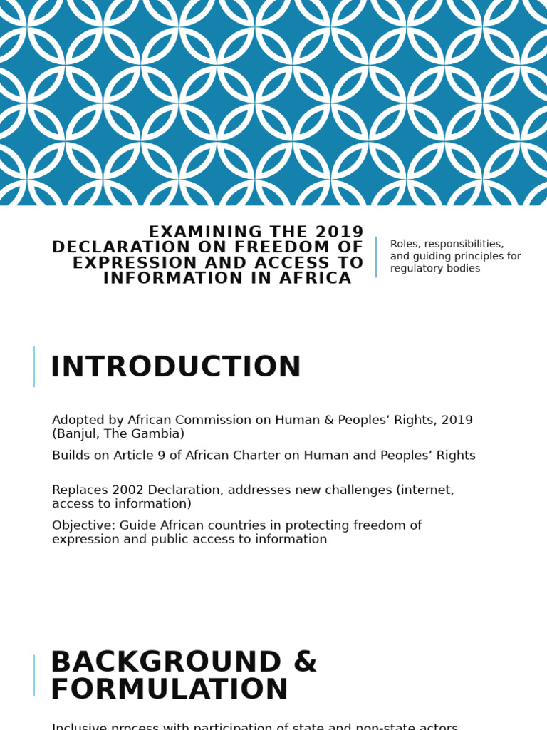 Media Policies and Institutions Presentation | PDF | Information ...