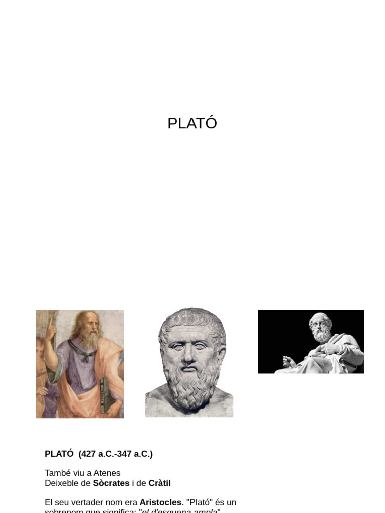 PLATÓ | PDF