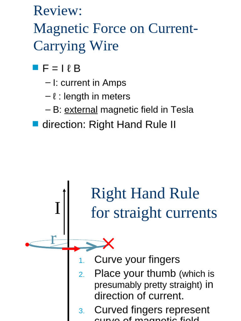 B Magnetism PowerPoint 2009 | PDF | Magnetic Field | Force
