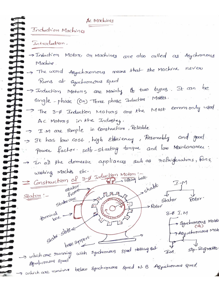 AC Machines | PDF