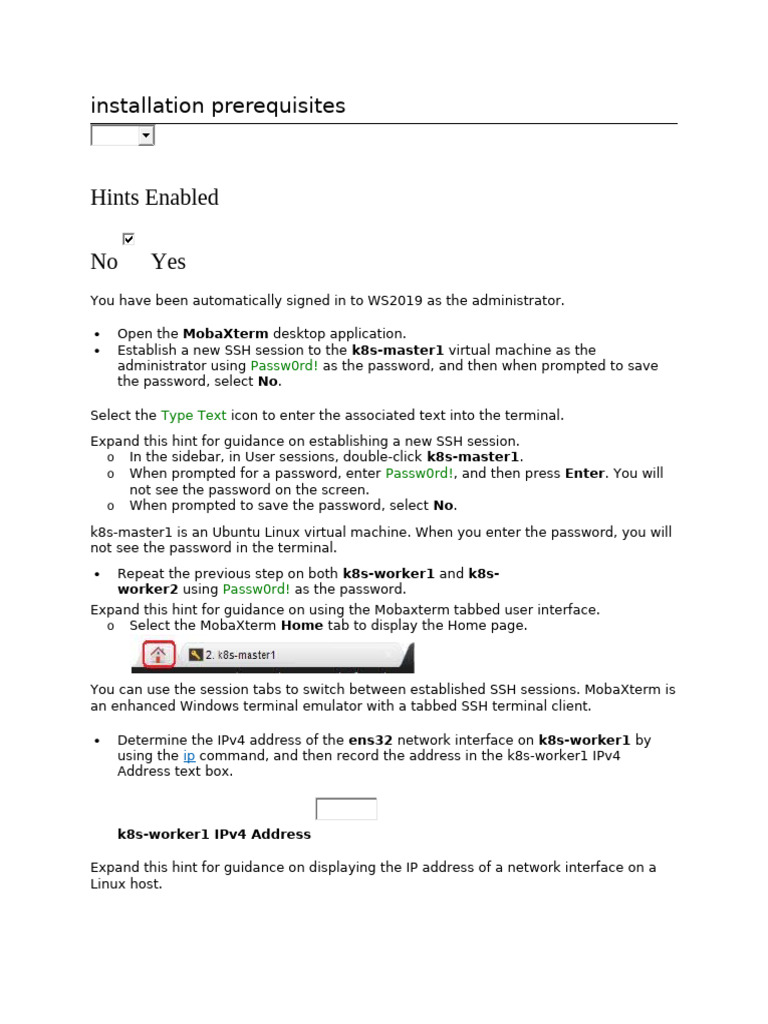 Kubernetes Installation Prerequisites Guide | PDF | Central Processing ...