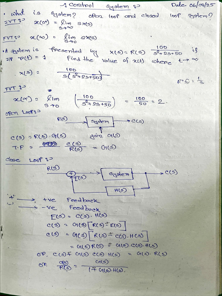 Control Systems | PDF
