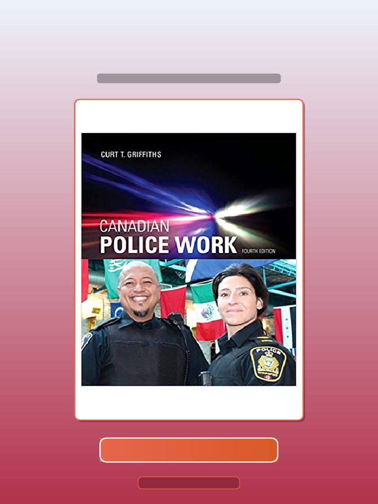 Canadian Police Work 4th Edition Ebook and TestBank Bundle Exam Prep ...
